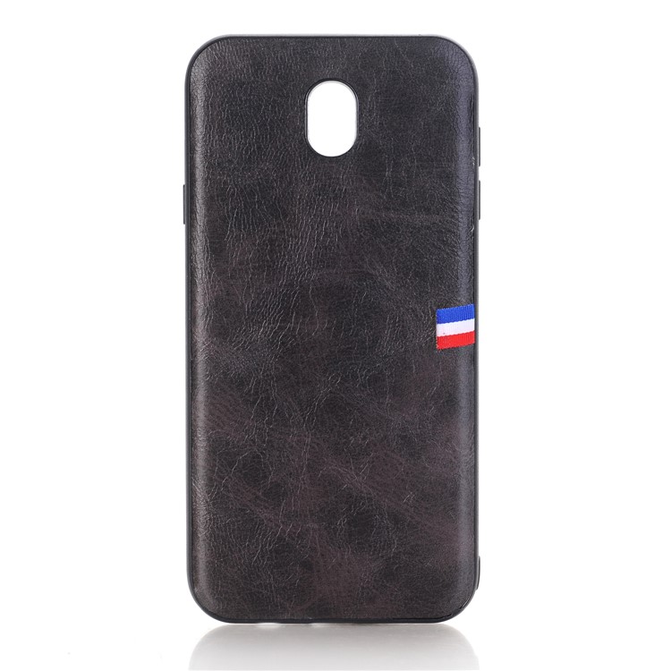 Vintage Crazy Horse PU Leather Coated TPU Case for Samsung Galaxy J5 (2017) EU Version/J5 Pro (2017) - Black-1