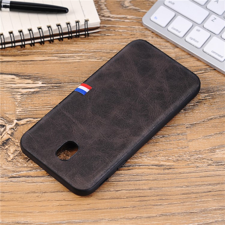 Vintage Crazy Horse PU Leather Coated TPU Case for Samsung Galaxy J5 (2017) EU Version/J5 Pro (2017) - Black-6