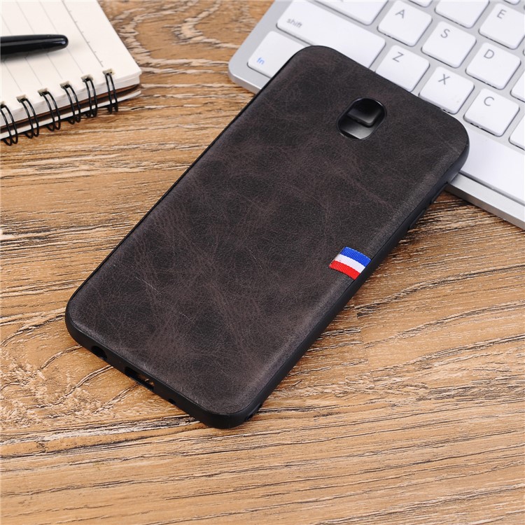 Vintage Crazy Horse PU Leather Coated TPU Case for Samsung Galaxy J5 (2017) EU Version/J5 Pro (2017) - Black-7
