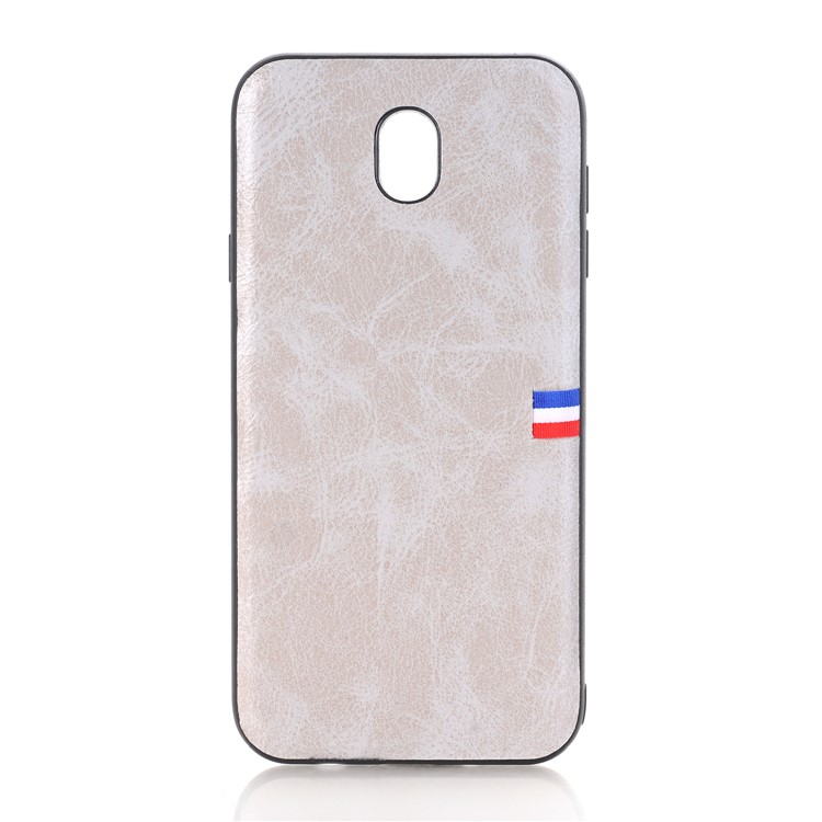 Vintage Crazy Horse PU Leather Coated TPU Cover for Samsung Galaxy J5 (2017) EU Version/J5 Pro (2017) - Grey-1