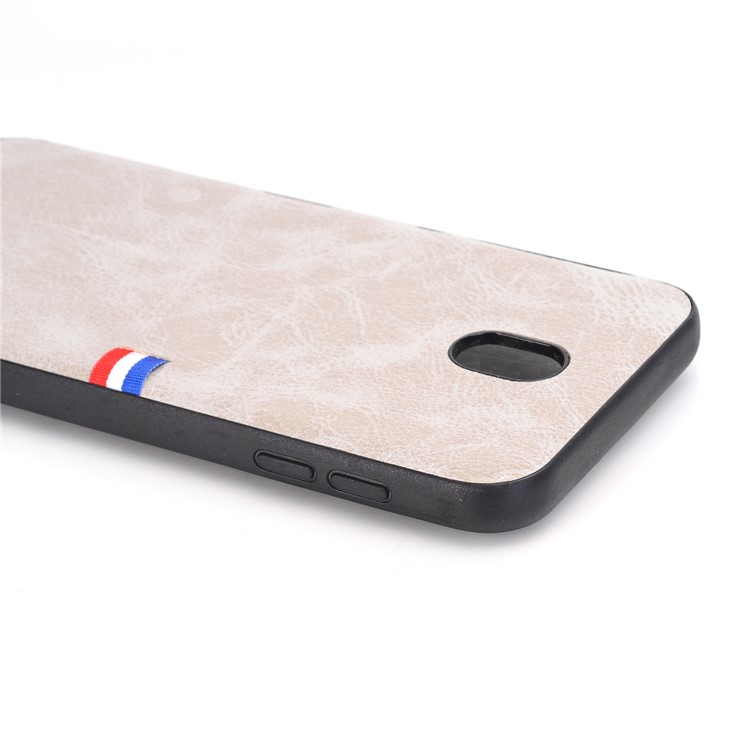 Vintage Crazy Horse PU Leather Coated TPU Cover for Samsung Galaxy J5 (2017) EU Version/J5 Pro (2017) - Grey-2