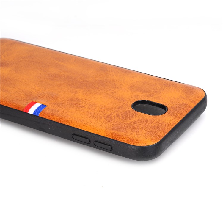 Vintage Crazy Horse PU Leather Coated TPU Mobile Case for Samsung Galaxy J5 (2017) EU Version/J5 Pro (2017) - Brown-4