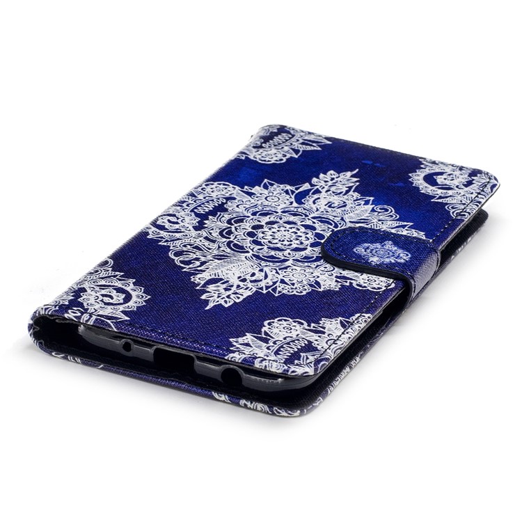 Pattern Painting Cross Texture Leather Wallet Stand Protective Case for Samsung Galaxy J5 (2017) EU Version / J5 Pro (2017) - Ancient Pattern-5