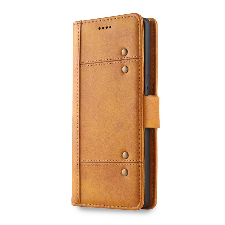 LC.IMEEKE Detachable 2-in-1 PU Leather Wallet Mobile Cover with Stand for Samsung Galaxy Note 8 SM-N950 - Brown-8