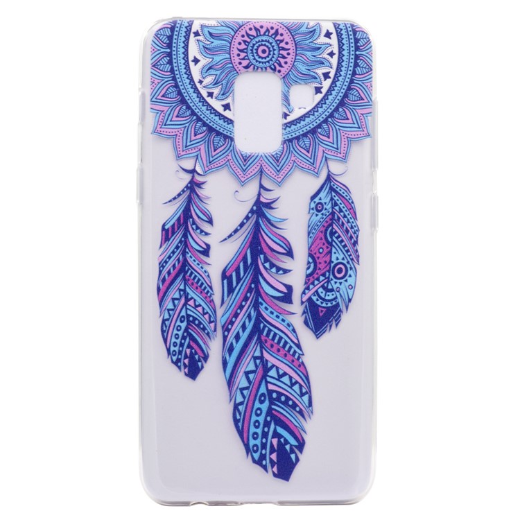 Pattern Printing TPU Case for Samsung Galaxy A8 Plus (2018) - Dream Catcher-2