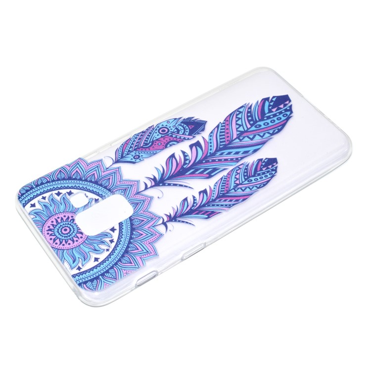 Pattern Printing TPU Case for Samsung Galaxy A8 Plus (2018) - Dream Catcher-4