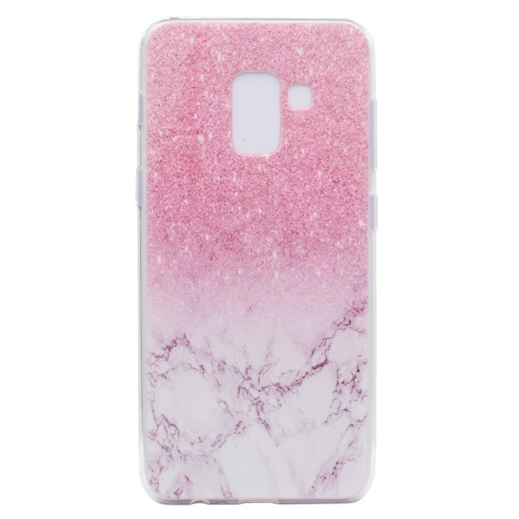Pattern Printing TPU Shell Case for Samsung Galaxy A8 Plus (2018) - Colorized Pattern-2