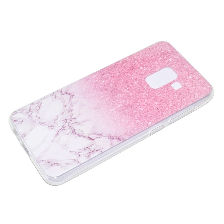 Pattern Printing TPU Shell Case for Samsung Galaxy A8 Plus (2018) - Colorized Pattern-3