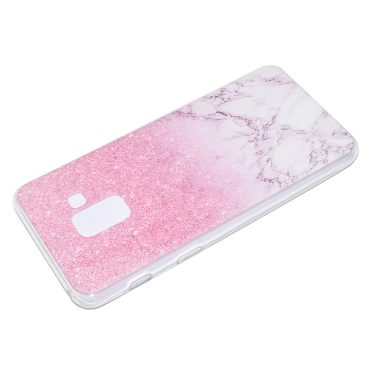 Pattern Printing TPU Shell Case for Samsung Galaxy A8 Plus (2018) - Colorized Pattern-4