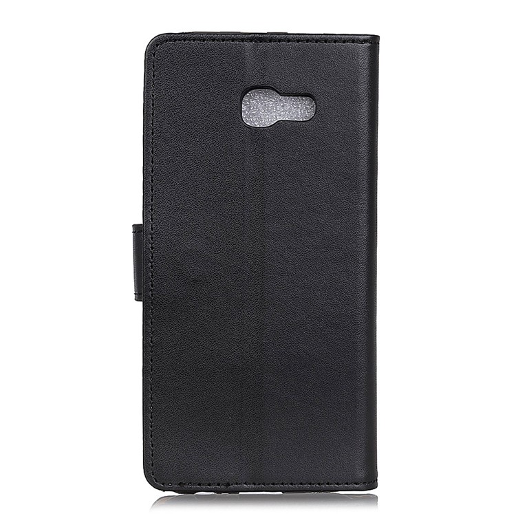 Leather Wallet Stand Flip Phone Case for Samsung Galaxy A5 (2017) A520 - Black-3