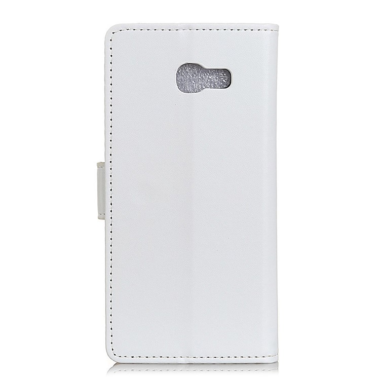 Leather Wallet Stand Phone Protective Flip Case for Samsung Galaxy A5 (2017) A520 - White-3