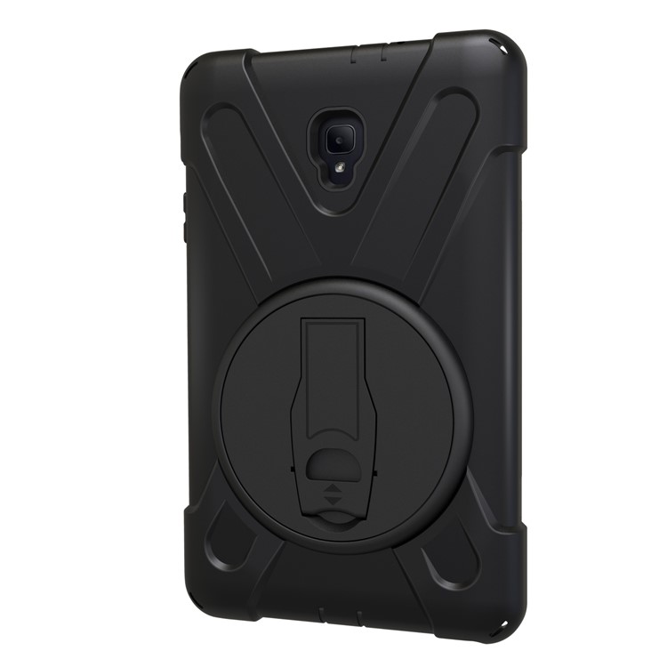 X-Shape PC + TPU 360-degree Rotary Kickstand Case for Samsung Galaxy Tab A 8.0 (2017) T380 T385 - Black-8