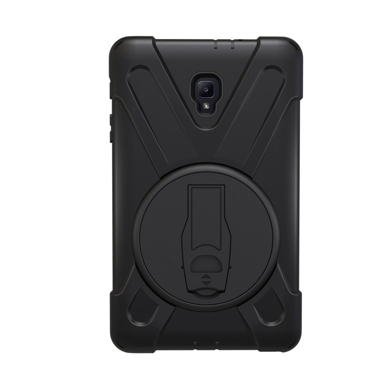 X-Shape PC + TPU 360-degree Rotary Kickstand Case for Samsung Galaxy Tab A 8.0 (2017) T380 T385 - Black-5
