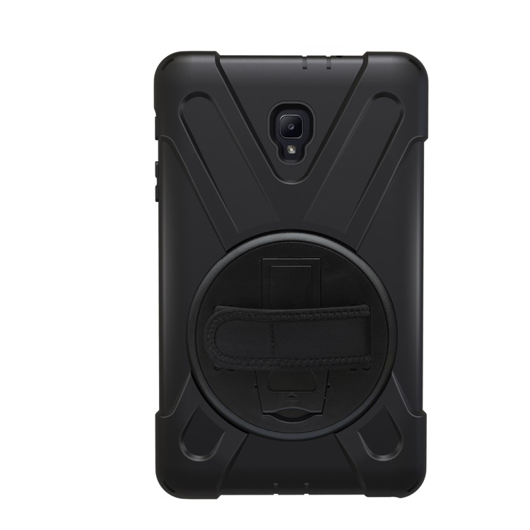 X-Shape PC + TPU 360-degree Rotary Kickstand Case for Samsung Galaxy Tab A 8.0 (2017) T380 T385 - Black-6