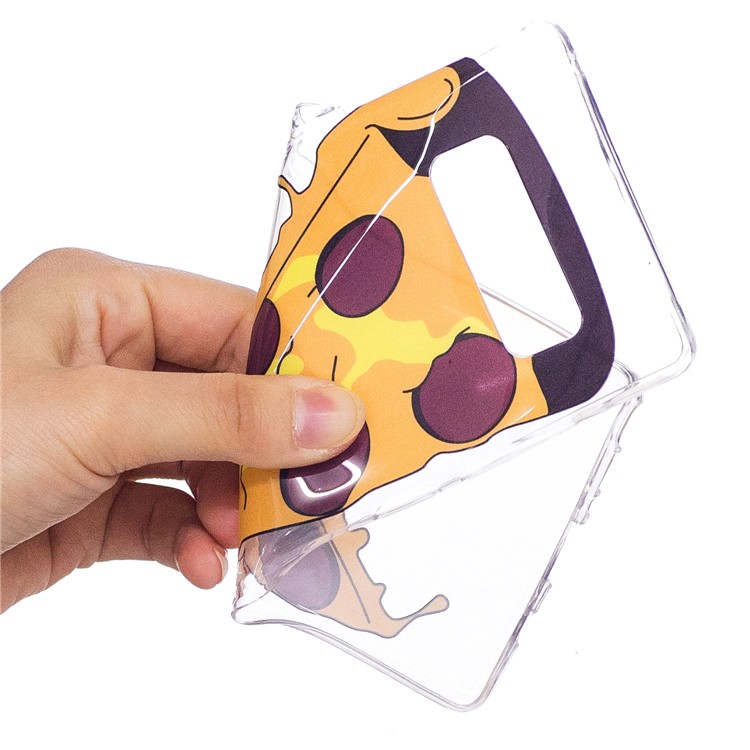 Pattern Printing IMD TPU Gel Cover for Samsung Galaxy Note 8 N950 - Pizza-5