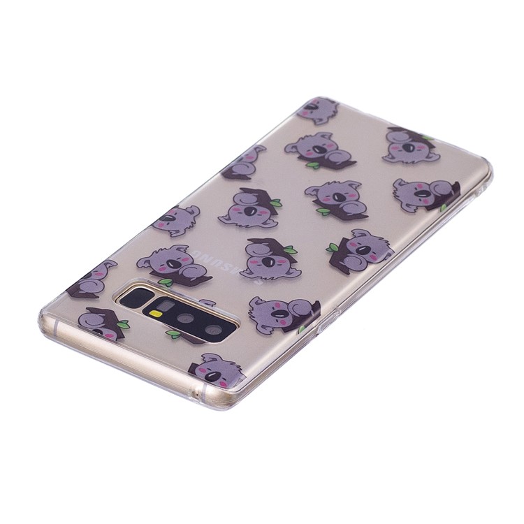 Pattern Printing IMD TPU Phone Accessory Cover for Samsung Galaxy Note 8 N950 - Lovely Koalas-4