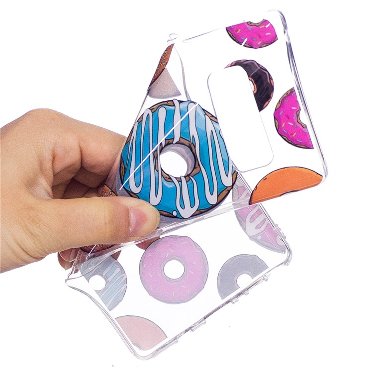 Pattern Printing IMD TPU Gel Casing Cover for Samsung Galaxy Note 8 N950 - Doughnuts-5