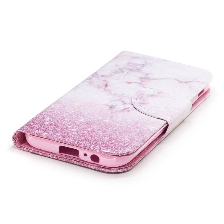 Pattern Printing Leather Stand Case with Card Slots for Samsung Galaxy A3 (2017) - Colorized Pattern-4