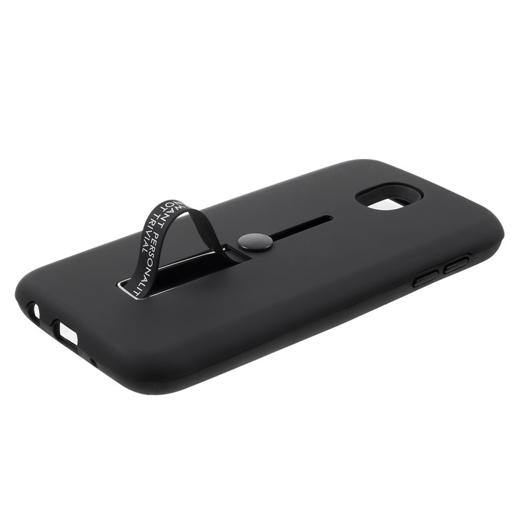 TPU+PC Detachable Heat Dissipation Cover with Invisible Kickstand for Samsung Galaxy J5 (2017) EU Version/J5 Pro (2017) - Black-2