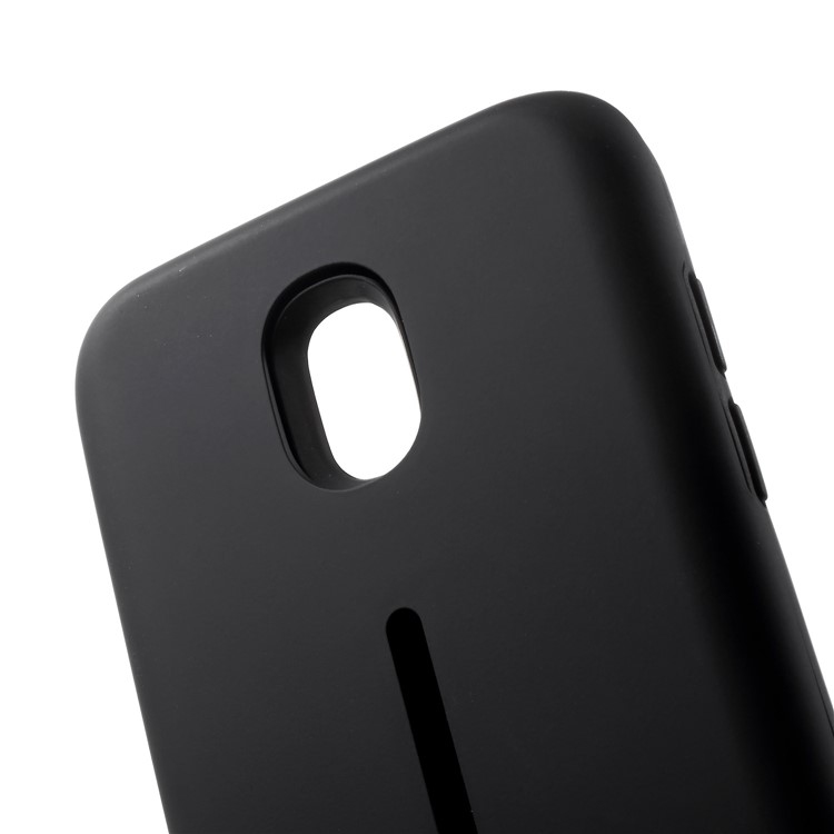 TPU+PC Detachable Heat Dissipation Cover with Invisible Kickstand for Samsung Galaxy J5 (2017) EU Version/J5 Pro (2017) - Black-5