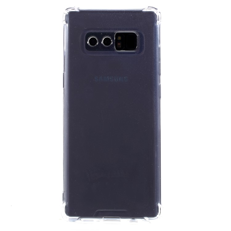 

Drop-proof Clear TPU Mobile Cover for Samsung Galaxy Note 8 N950 - Transparent