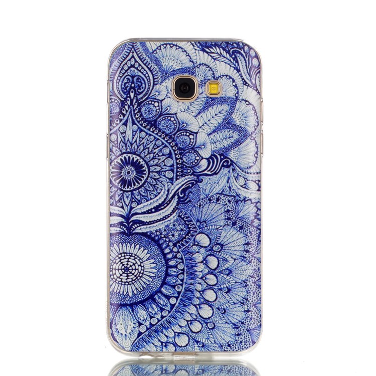

Ultra Thin Patterned Soft TPU Mobile Phone Cover for Samsung Galaxy A5 (2017) SM-A520 - Ancient Pattern