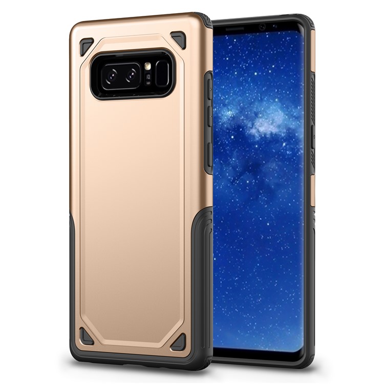 

PC + TPU Combo Drop-proof Armor Mobile Cover for Samsung Galaxy Note 8 N950 - Gold, Galaxy Note 8