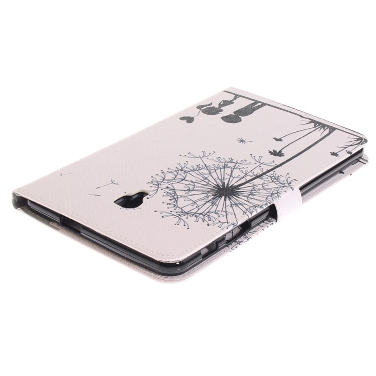 Pattern Printing PU Leather Wallet Tablet Cover for Samsung Galaxy Tab A 8.0 (2017) SM-T385 - Dandelion Pattern-5