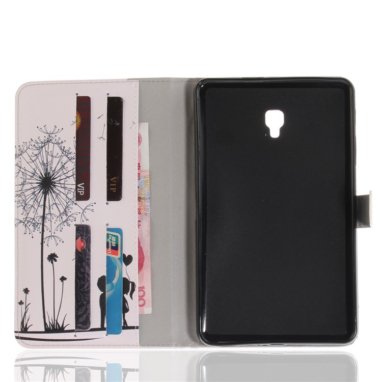 Pattern Printing PU Leather Wallet Tablet Cover for Samsung Galaxy Tab A 8.0 (2017) SM-T385 - Dandelion Pattern-8
