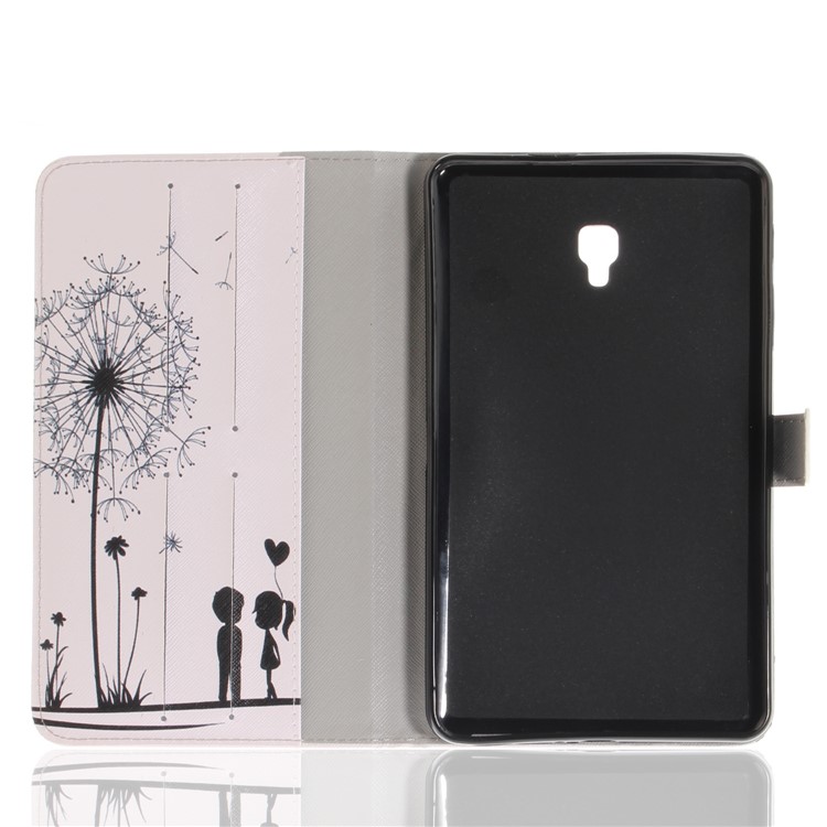 Pattern Printing PU Leather Wallet Tablet Cover for Samsung Galaxy Tab A 8.0 (2017) SM-T385 - Dandelion Pattern-9
