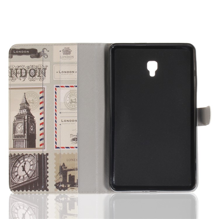 Pattern Printing PU Leather Wallet Tablet Shell for Samsung Galaxy Tab A 8.0 (2017) SM-T385 - London-9
