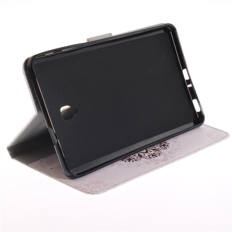Pattern Printing PU Leather Wallet Tablet Shell with Stand for Samsung Galaxy Tab A 8.0 (2017) SM-T385 - Mandala Pattern-6