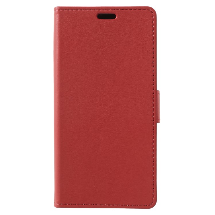 Flip PU Leather Stand Wallet Protective Case for Samsung Galaxy S9 G960 - Red-3