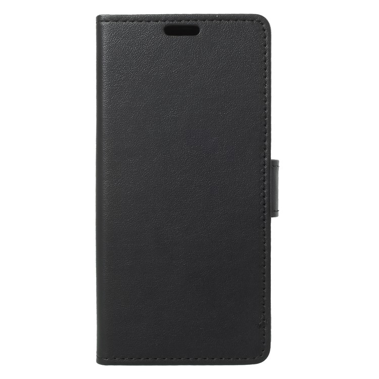 Flip PU Leather Stand Wallet Protective Cover for Samsung Galaxy S9 G960 - Black-1