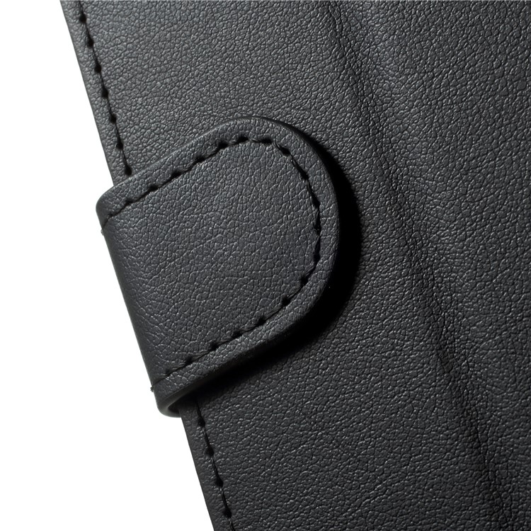 Flip PU Leather Stand Wallet Protective Cover for Samsung Galaxy S9 G960 - Black-6