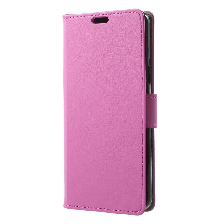 Flip PU Leather Stand Wallet Mobile Case for Samsung Galaxy S9 G960 - Rose-3