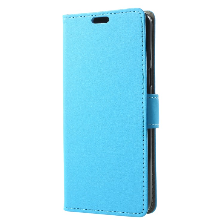 Flip PU Leather Stand Wallet Mobile Cover for Samsung Galaxy S9 G960 - Blue-3