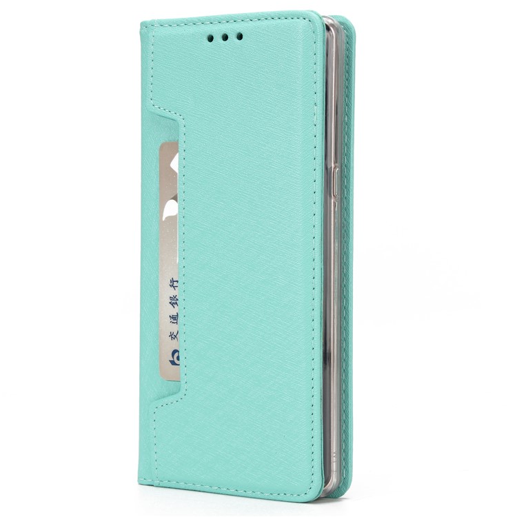Detachable 2-in-1 Silk Texture Leather Wallet Mobile Phone Cover for Samsung Galaxy Note 8 SM-N950 - Green-2
