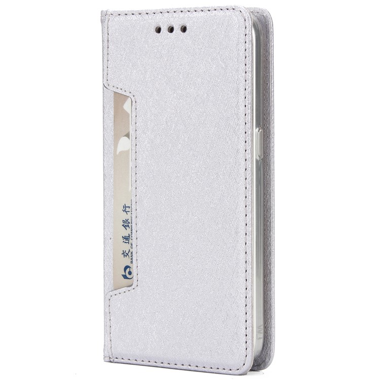 Silk Texture Detachable 2-in-1 Leather Wallet Cover for Samsung Galaxy S7 G930 - Silver-2