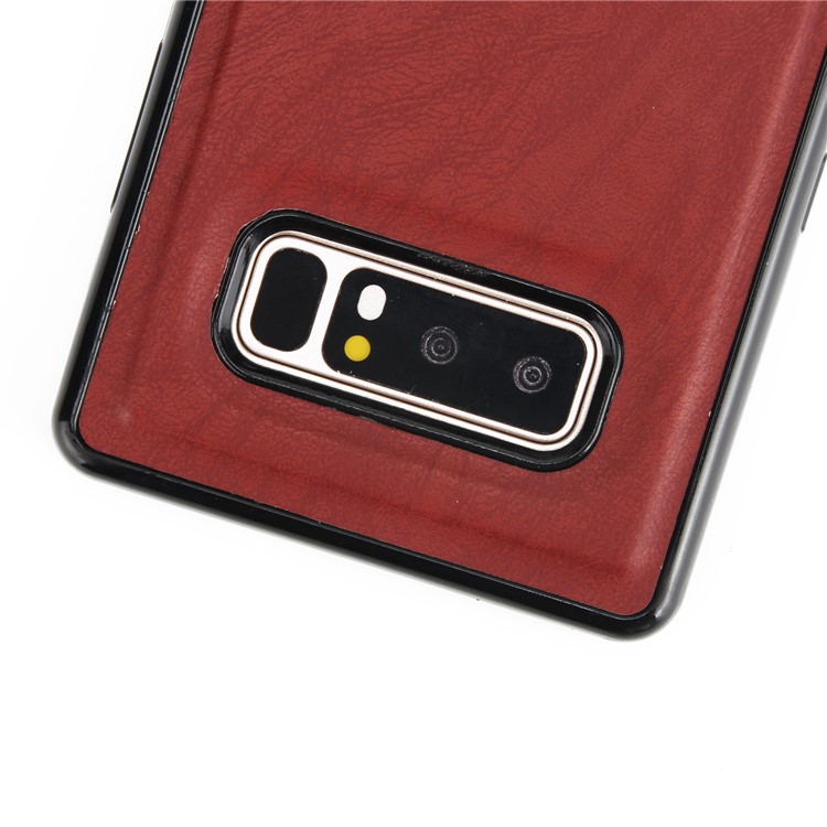 Detachable 2-in-1 Leather Wallet Cover + TPU Mobile Casing for Samsung Galaxy Note 8 SM-N950 - Brown-6