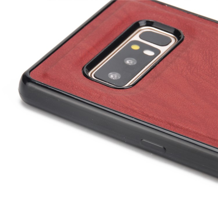 Detachable 2-in-1 Leather Wallet Cover + TPU Mobile Casing for Samsung Galaxy Note 8 SM-N950 - Brown-7