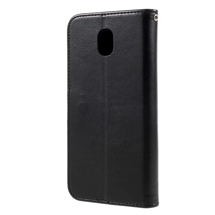 Imprint Owl Dream Catcher Pattern PU Leather Case for Samsung Galaxy J5 (2017) EU Version/J5 Pro (2017) - Black-2