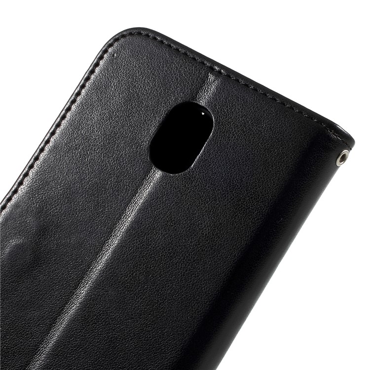 Imprint Owl Dream Catcher Pattern PU Leather Case for Samsung Galaxy J5 (2017) EU Version/J5 Pro (2017) - Black-5