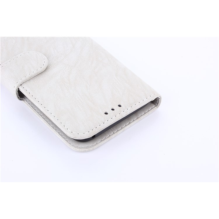 2-in-1 Leather Wallet Cover + Detachable TPU Mobile Case for Samsung Galaxy S8 Plus SM-G955 - White-4