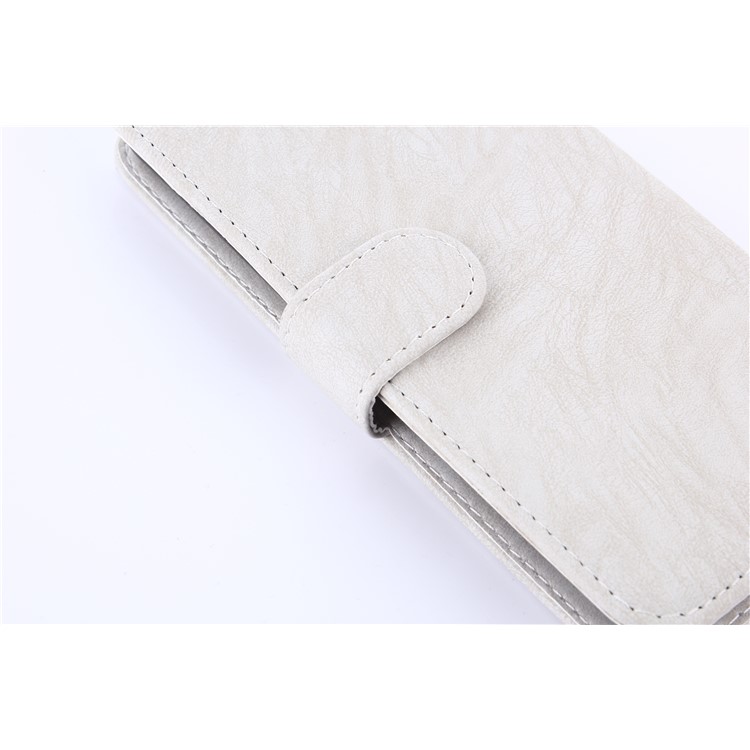2-in-1 Leather Wallet Cover + Detachable TPU Mobile Case for Samsung Galaxy S8 Plus SM-G955 - White-5