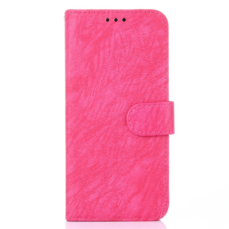 2-in-1 Leather Wallet Cover + Detachable TPU Phone Shell for Samsung Galaxy S8 Plus SM-G955 - Rose-1