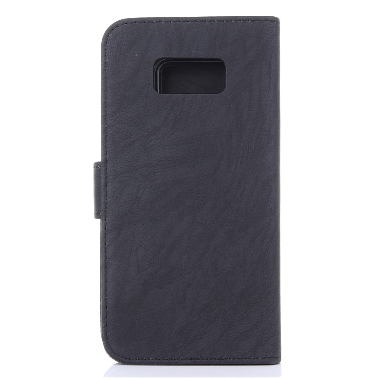 Detachable 2-in-1 Leather Wallet Cover + TPU Case for Samsung Galaxy S8 SM-G950 - Black-2