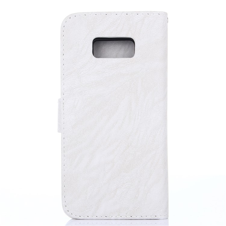 Detachable 2-in-1 Leather Wallet Cover + TPU Shell for Samsung Galaxy S8 SM-G950 - White-2