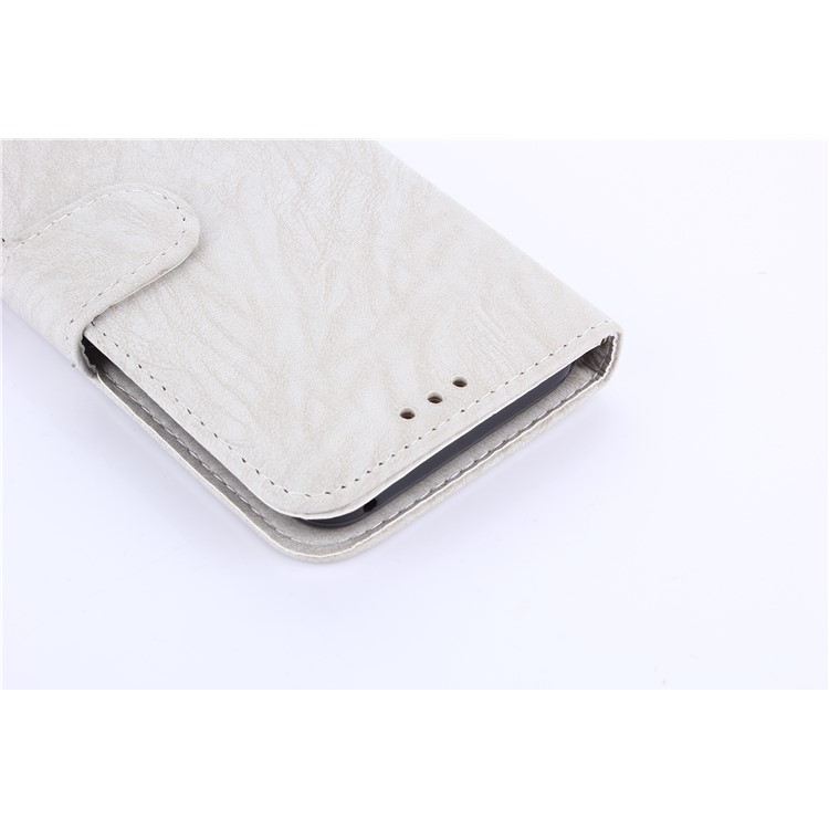 Detachable 2-in-1 Leather Wallet Cover + TPU Shell for Samsung Galaxy S8 SM-G950 - White-6