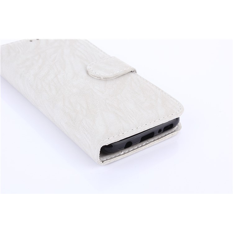 Detachable 2-in-1 Leather Wallet Cover + TPU Shell for Samsung Galaxy S8 SM-G950 - White-9